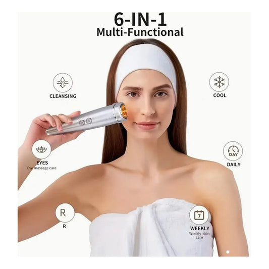 Rejuvenecimiento Facial Antiarrugas Lifting Rf Ems Led 4 En1