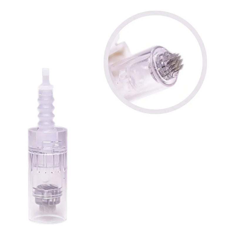 Dermapen M7 Metálico Alámbrico Recargable Mas 2 Cartuchos