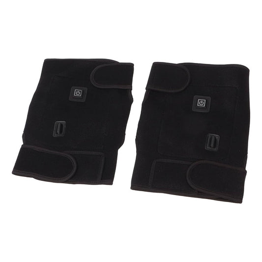 2 Rodillera Alivia Dolor Calienta 2x1 Ajustabl Negr Unitalla Negro Unitalla