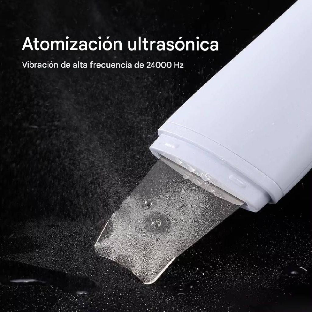 Limpiador Facial Peeling Ultrasónico Portatil Skin Scrubber