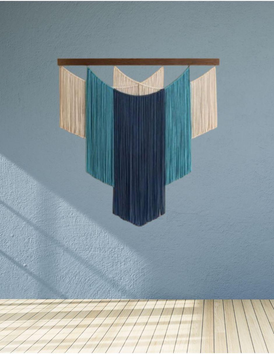 Tapiz Colgante Adorno Macrame Tejido Tulum Decor