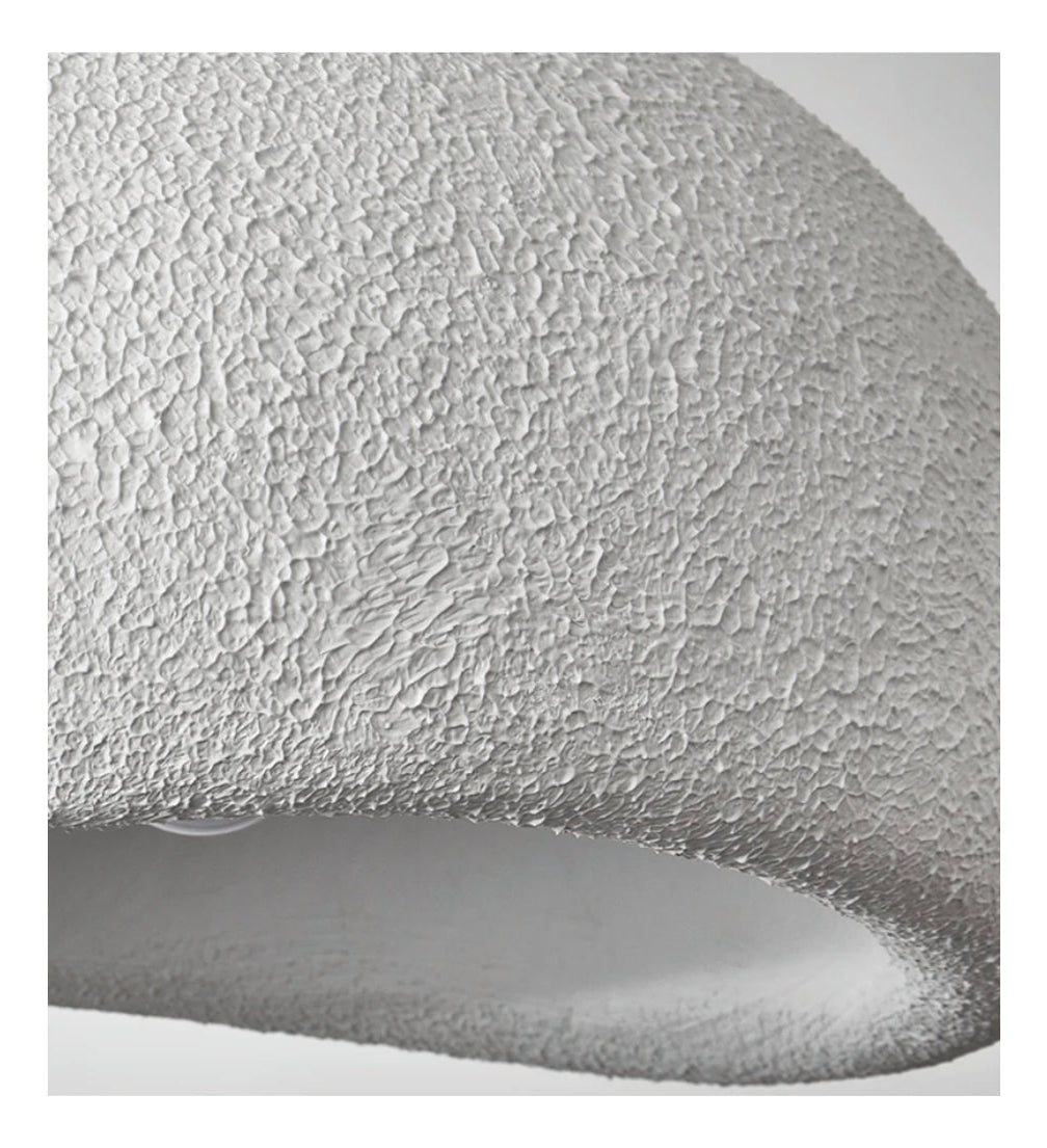 Lampara Nordica Diseño Wabi Sabi Decoración Pantalla 60cm