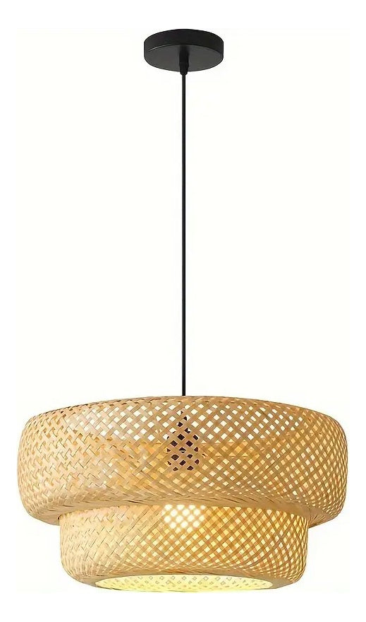 Lampara Colgante Techo Pantalla Araña Boho Decoración