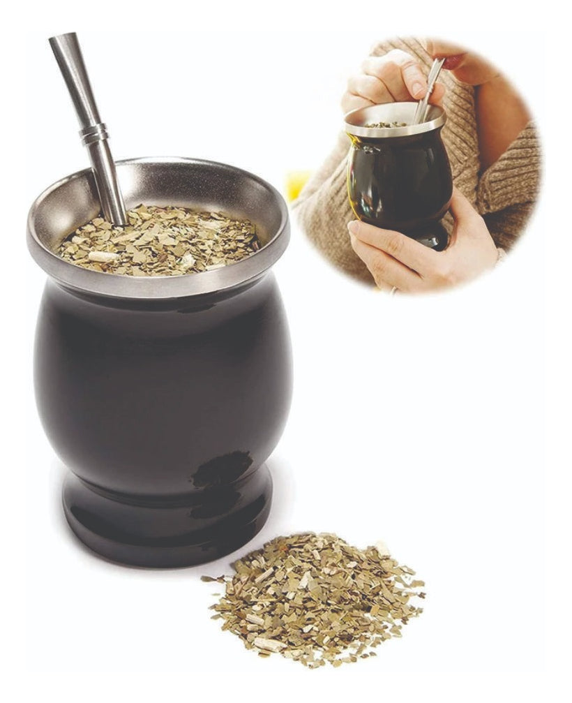 Vaso Matero Con Aislamiento Para Yerba Mate, Te, Tisanas