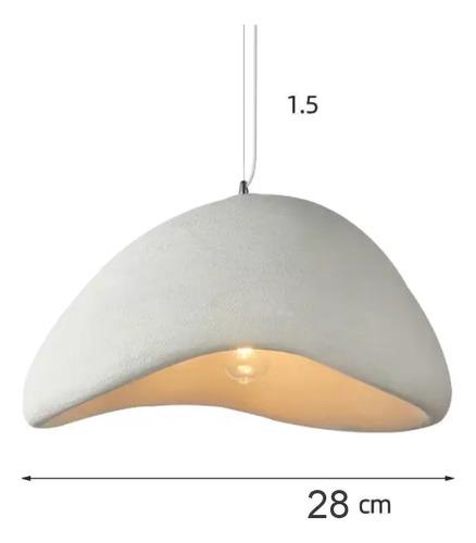 Lampara Techo Nordica Diseño Wabi Sabi  Decoracion Moderna