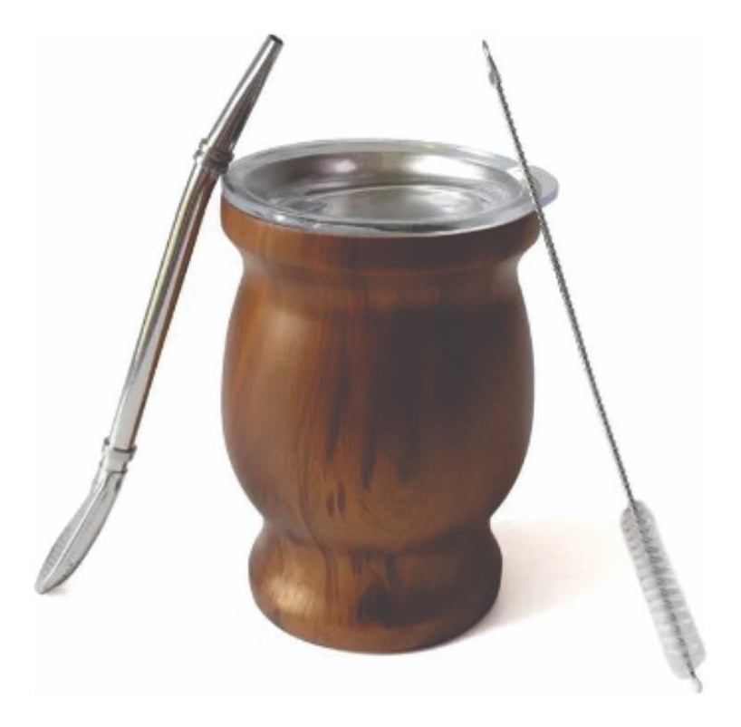 Vaso Matero Con Aislamiento Para Yerba Mate, Te, Tisanas