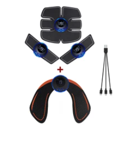 Electro Estimulador Muscular Abdomen + Gluteos 2 En 1 Ems