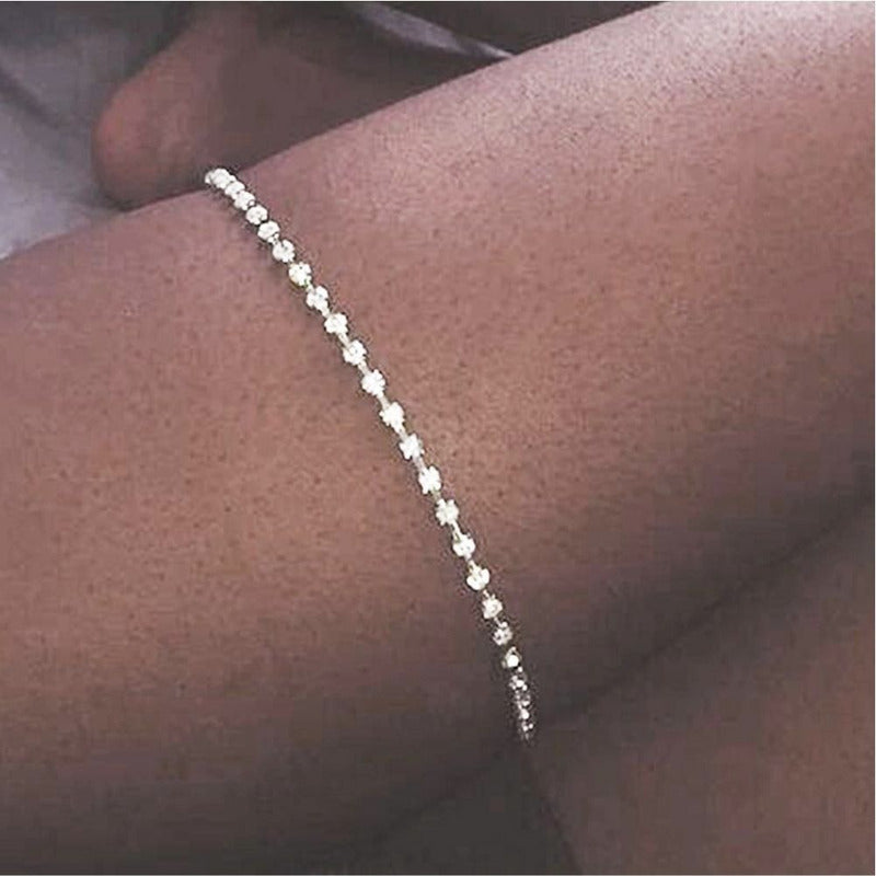 Joyeria De Cuerpo Cadena Sexy Pierna Playa Fiesta Antro Moda