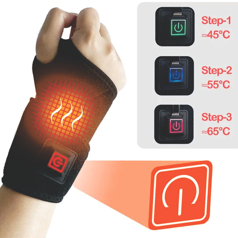 Muñequera Terapia Calor Rehabilitacion Artritis Tendonitis