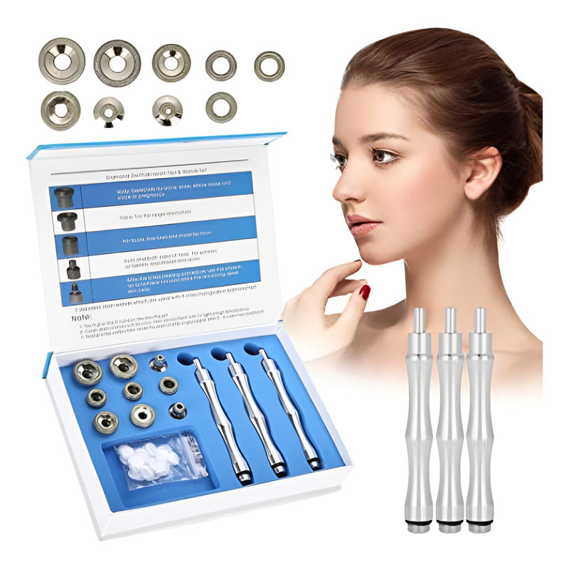 Set Puntas Diamante Microdermoabrasion Spa Exfoliar Todo Tipo De Piel