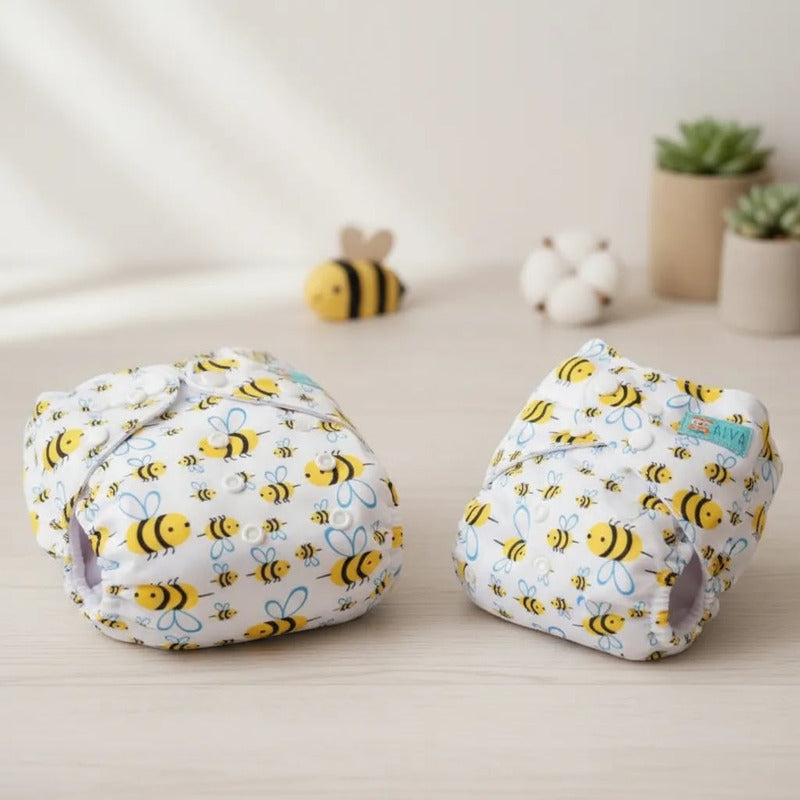 Pañales Ecológicos De Tela Reutilizables Kit 10 Pack