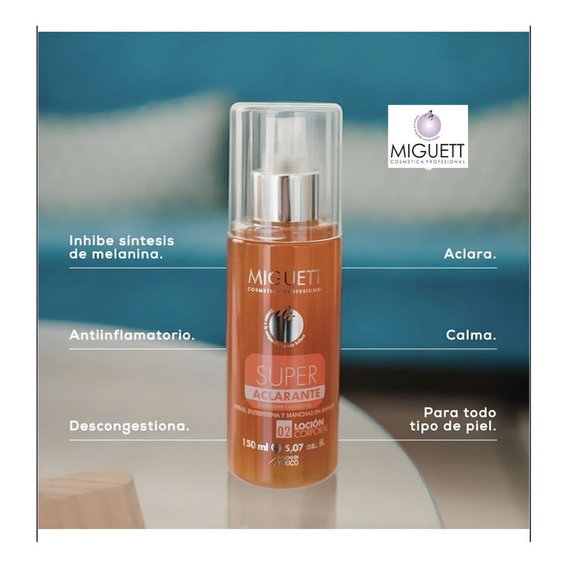 Aclarante De Axila Y Entrepierna 150 Ml Miguett