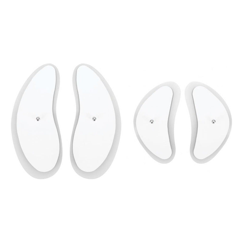 4 Pads Electrodos Parches Electroestimulador Facial Ten Ems