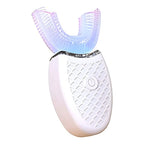 Cepillo De Dientes Ultrasonico Adulto Forma U 360 Grados Blanco