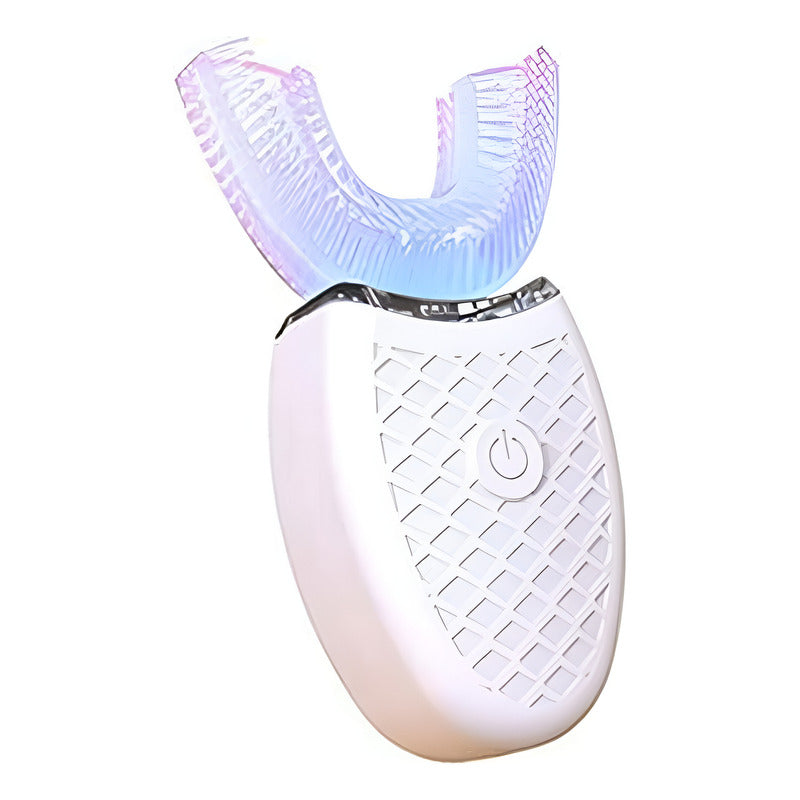 Cepillo De Dientes Ultrasonico Adulto Forma U 360 Grados Blanco