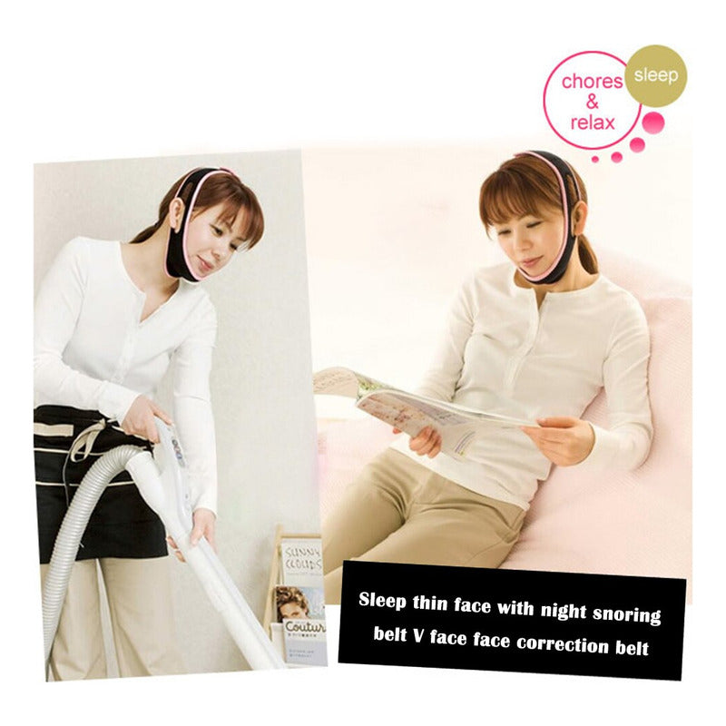 Masajeador Facial 4 En 1 Limpia Antiedad Lifting+faja Papada Todo Tipo De Piel Día/noche