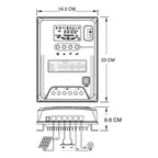 Controlador De Carga Panel Solar Mppt 60 Amp 12v/24v/36v/48v Blanco