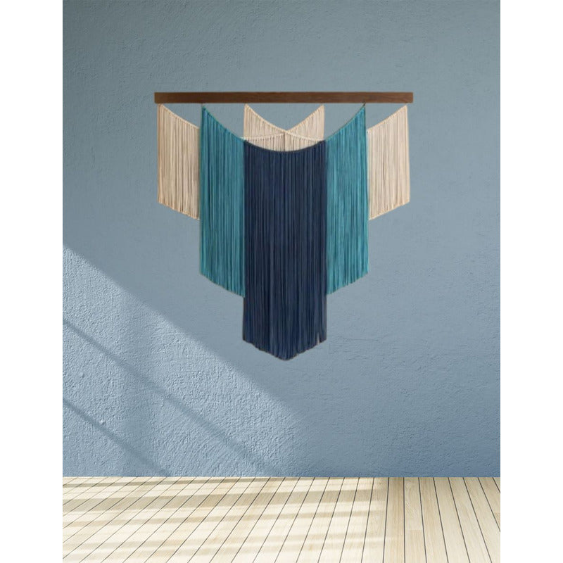 Tapiz Colgante Adorno Macrame Tejido Tulum Decor