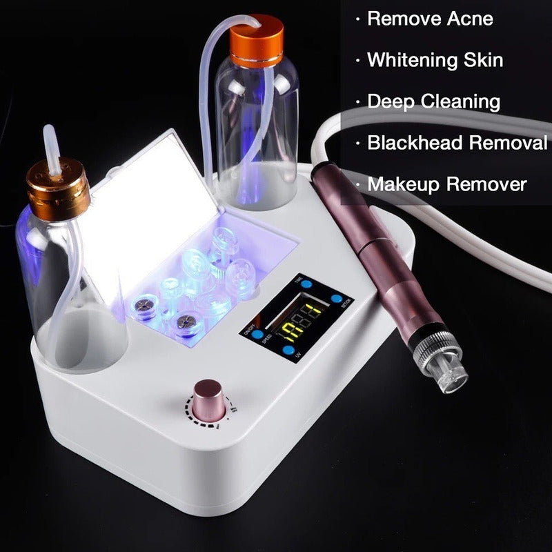 Limpiador Hidrafacial Hidrodermoabrasion Poros Puntos Negros
