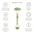 Masajeador Reductor De Papada Cuello Gratis Rodillo Jade