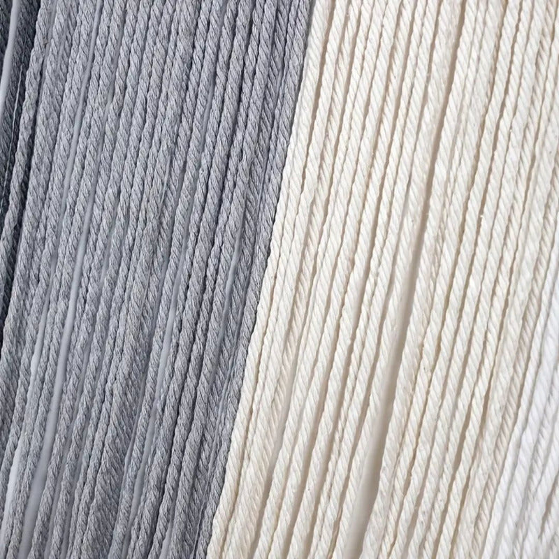 Tapiz Colgante Adorno Macrame Tejido Tulum Decor Blanco