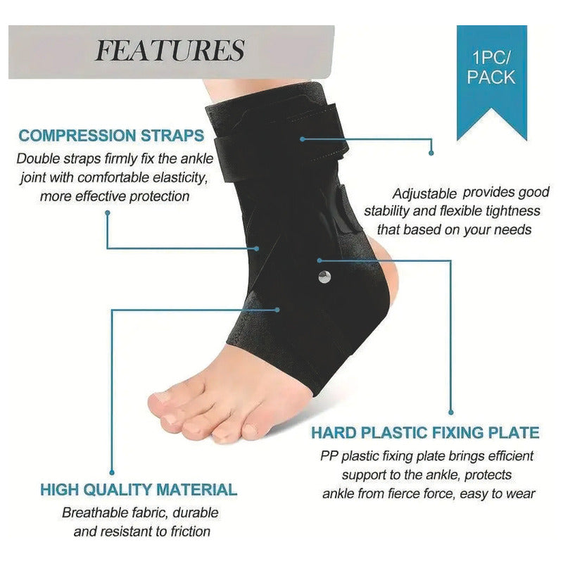Tobillera Ortopedica Ferula Soporte Protección De Tobillo