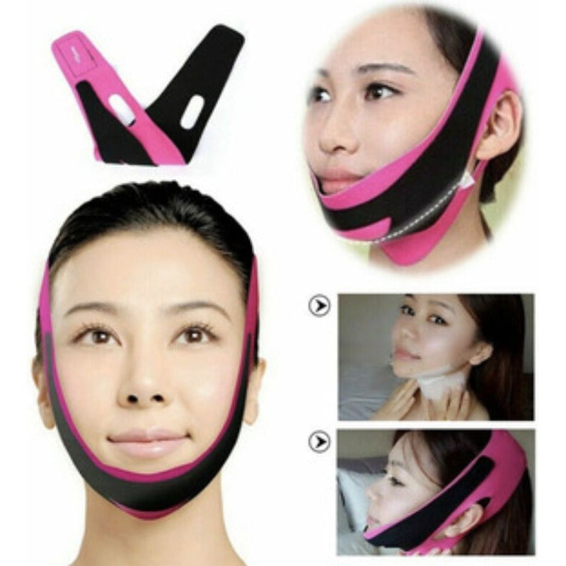 Masajeador Facial 4 En 1 Limpia Antiedad Lifting+faja Papada Todo Tipo De Piel Día/noche