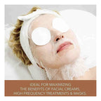 Mascarilla Facial Plastica Gasa 100 Pzas  Todo Tipo De Piel