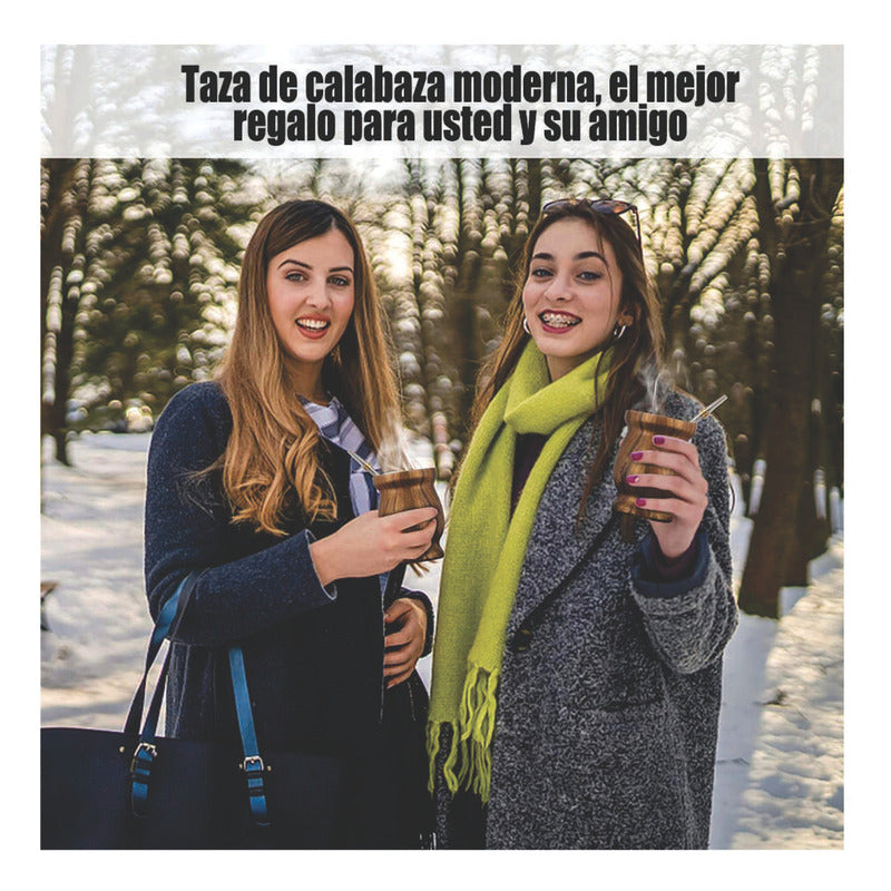 Vaso Matero Con Aislamiento Para Yerba Mate, Te, Tisanas