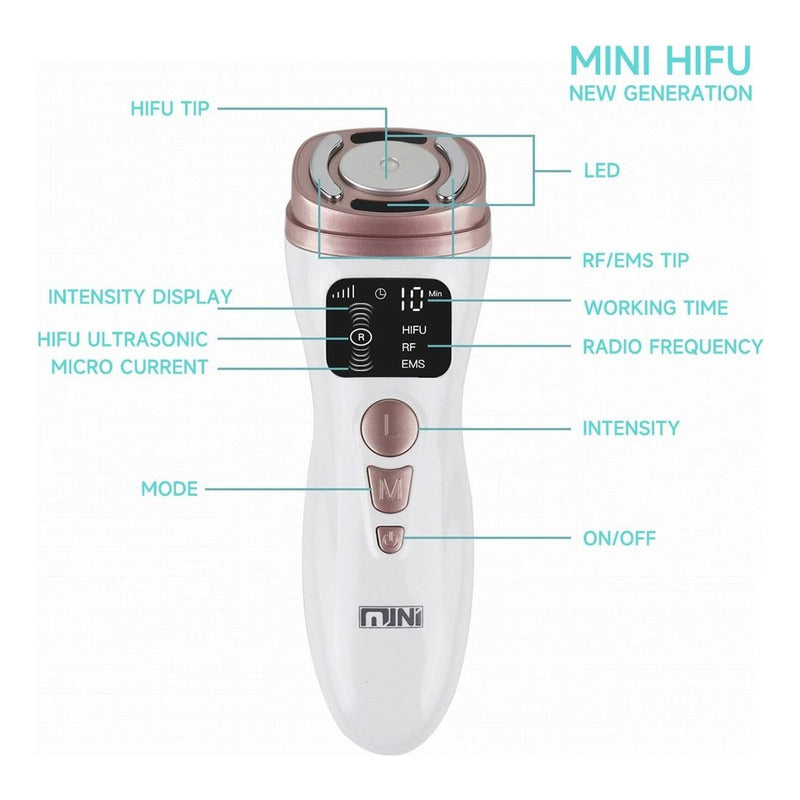 Maquina Reafirmante Linfting Rejuvenecimiento Mini Hifu