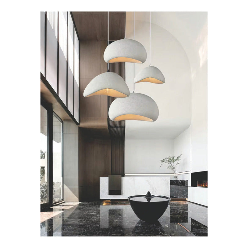 Lampara Techo Nordica Diseño Wabi Sabi  Decoracion Moderna