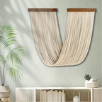 Decoración Colgante Tapiz Macramé Tulum Boho Adorno