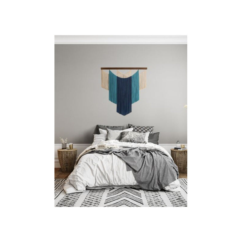 Tapiz Colgante Adorno Macrame Tejido Tulum Decor