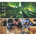 Lampara Colgante Tejida Bambú  Elegante Moda Decor 50 Cm Caqui