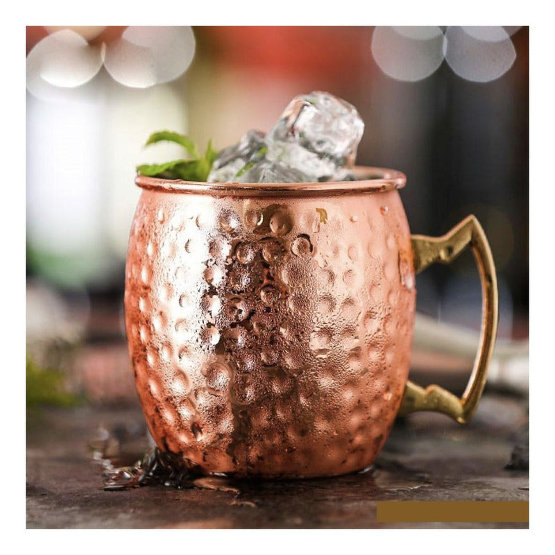 Tazas Vasos Moscow Cobre 4 Pzas Envio Gratis Cobre Vintage