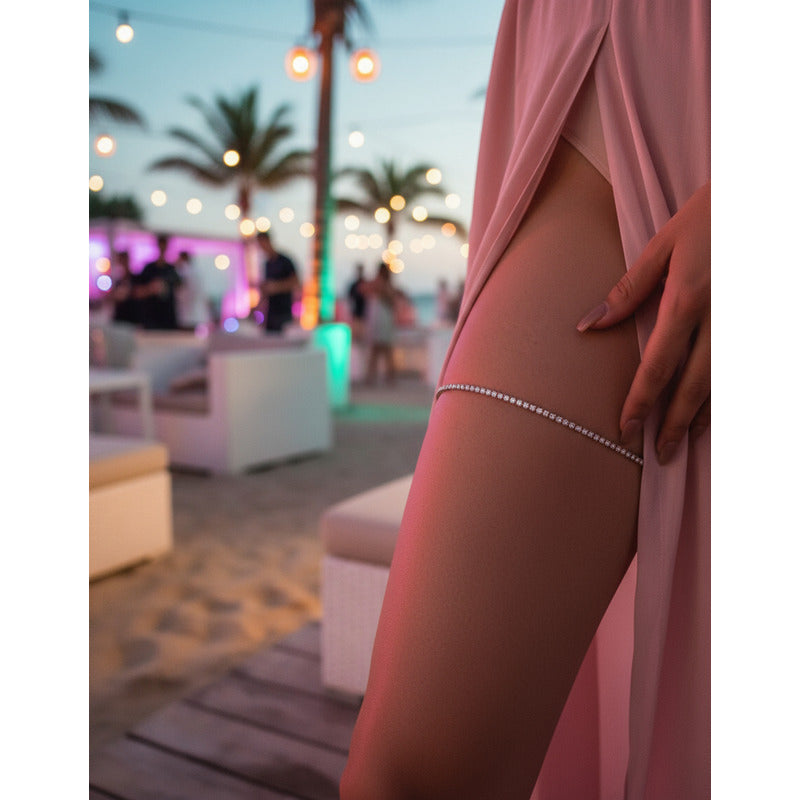 Joyeria De Cuerpo Cadena Sexy Pierna Playa Fiesta Antro Moda