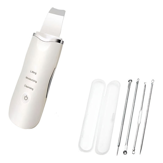 Limpiador Facial Skin Scrubber+sacacomedones Skin Care Acne Blanco