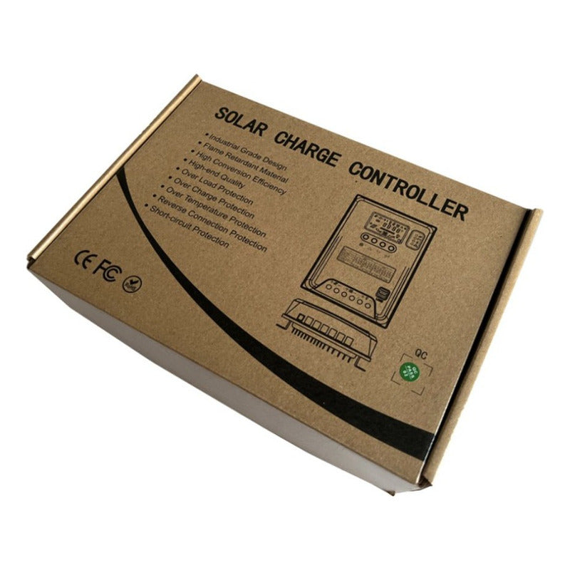 Controlador De Carga Panel Solar Mppt 60 Amp 12v/24v/36v/48v Blanco