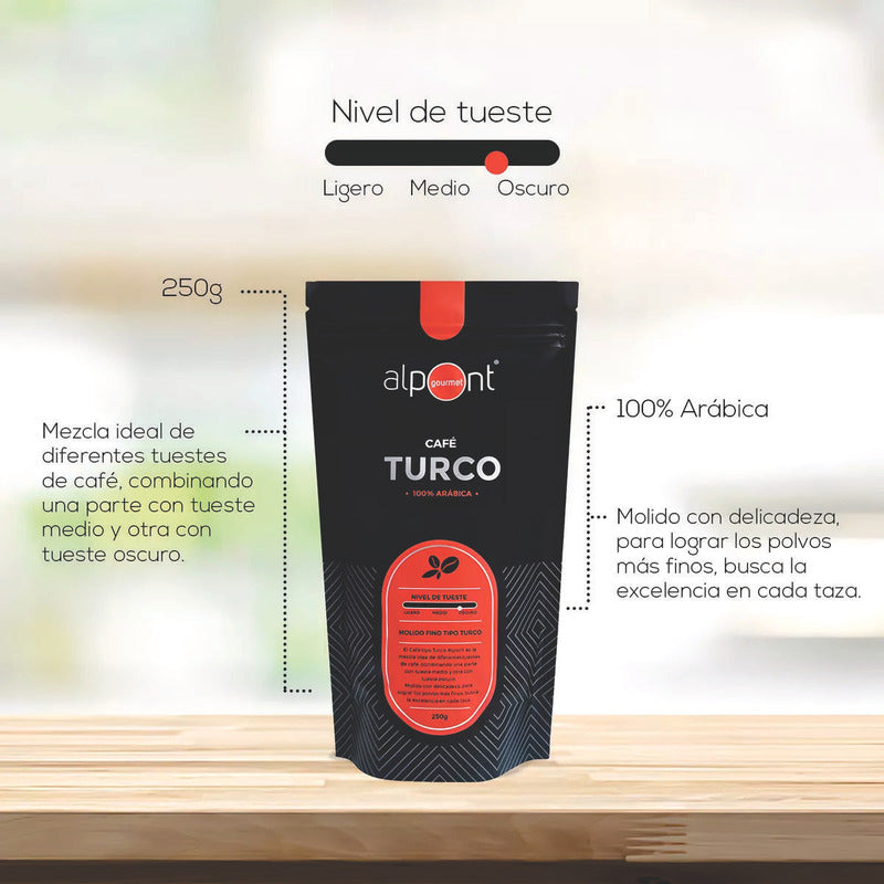 Cafe Turco Cezve Ibrik  Arabe Pocillo Olla Cobre