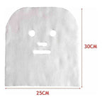 Mascarilla Facial Plastica Gasa 100 Pzas  Todo Tipo De Piel