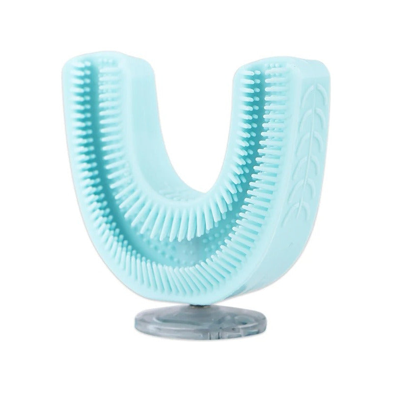 Cepillo De Dientes Ultrasonico Adulto Forma U 360 Grados Blanco