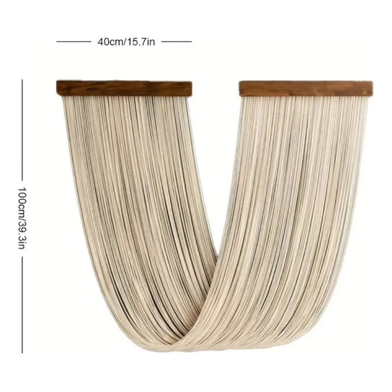 Decoración Colgante Tapiz Macramé Tulum Boho Adorno