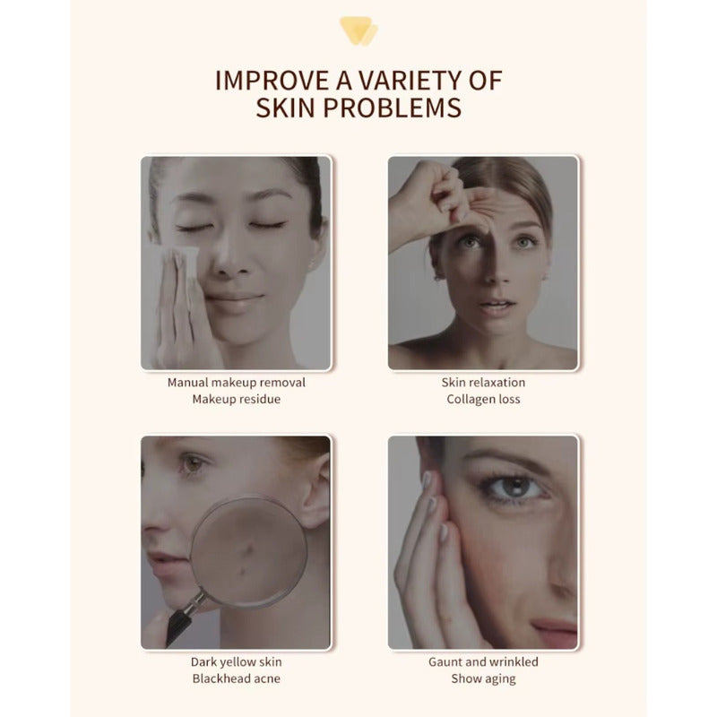 Rejuvenecimiento Facial Antiarrugas Lifting Rf Ems Led 4 En1