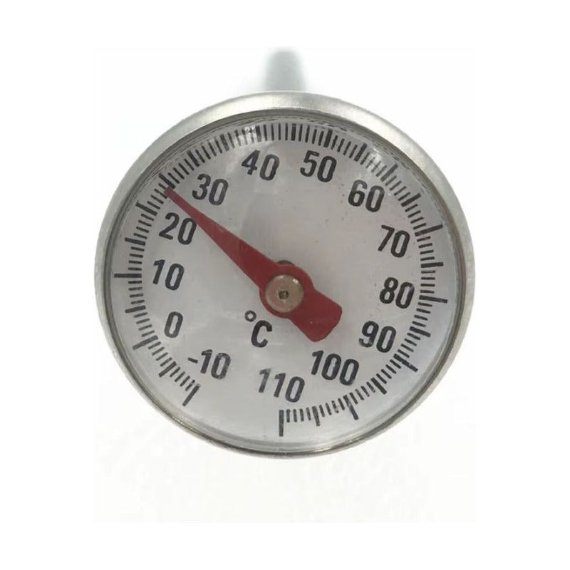 Termómetro Leche/café Acero Inox C/pinza  Barista Cocina Negro