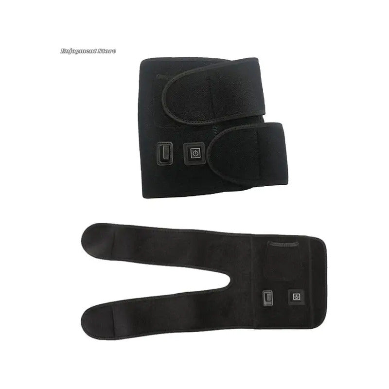 2 Rodillera Alivia Dolor Calienta 2x1 Ajustabl Negr Unitalla Negro Unitalla