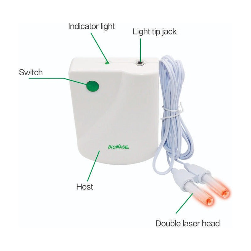 Laser  Terapia Rinitis Alergias Adulto/niño+repuesto Gratis