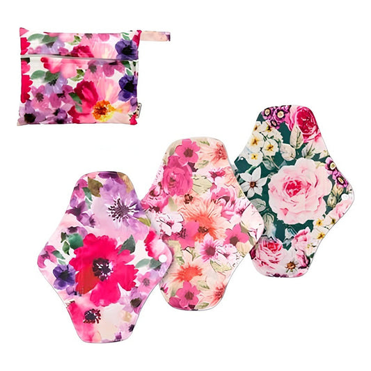 Toallas Sanitarias Ecológicas Pack 3 Pzas Envio Gratis