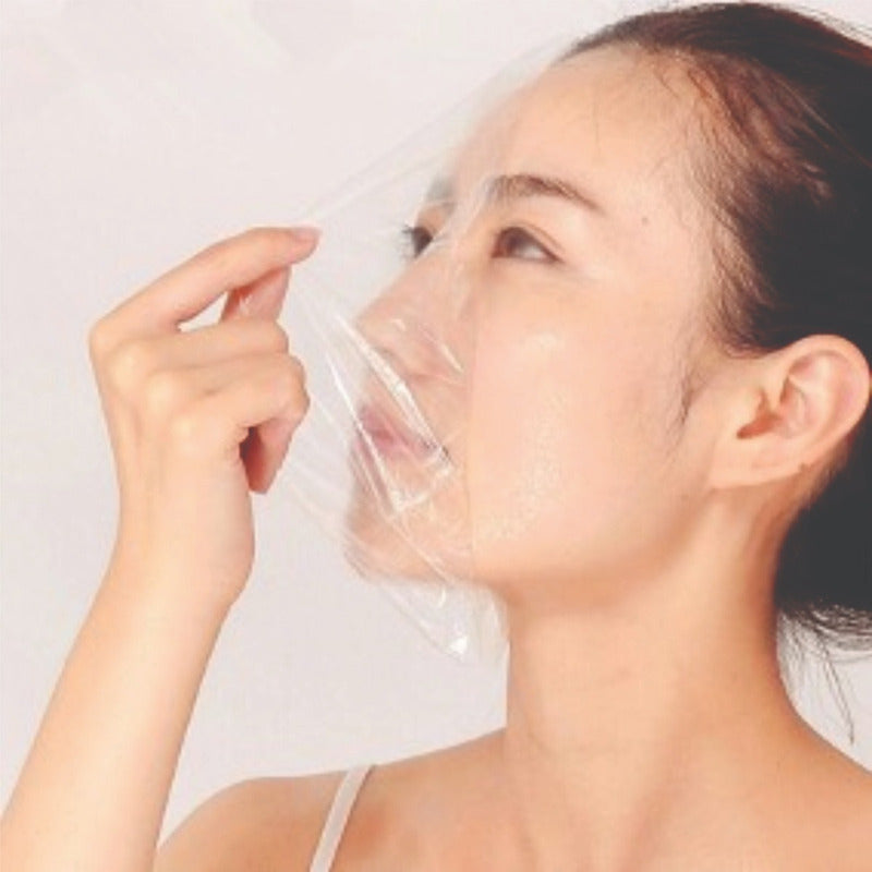 Mascarilla Facial Plastica 100 Pzas + Envio Gratis Todo Tipo De Piel