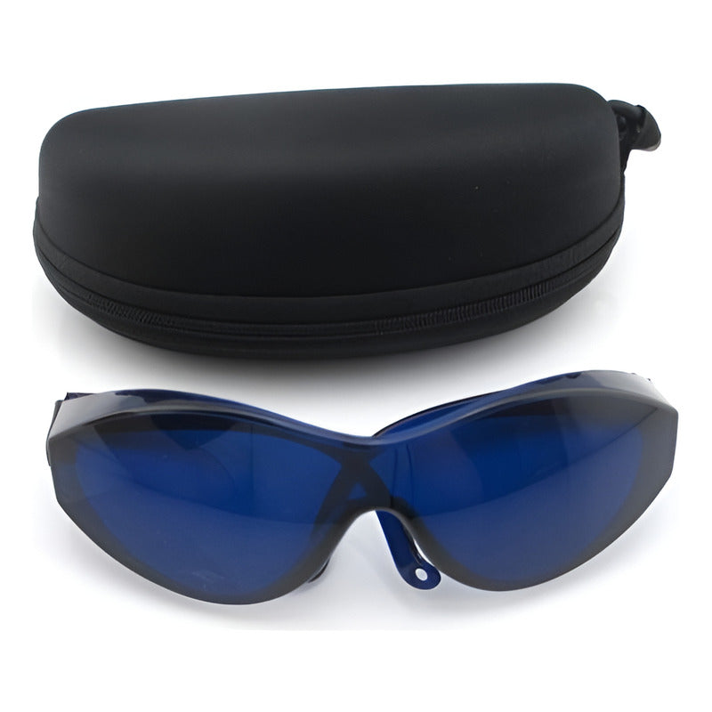 Lentes De Proteccion Ipl, Laser + Googles + Cristal Azul