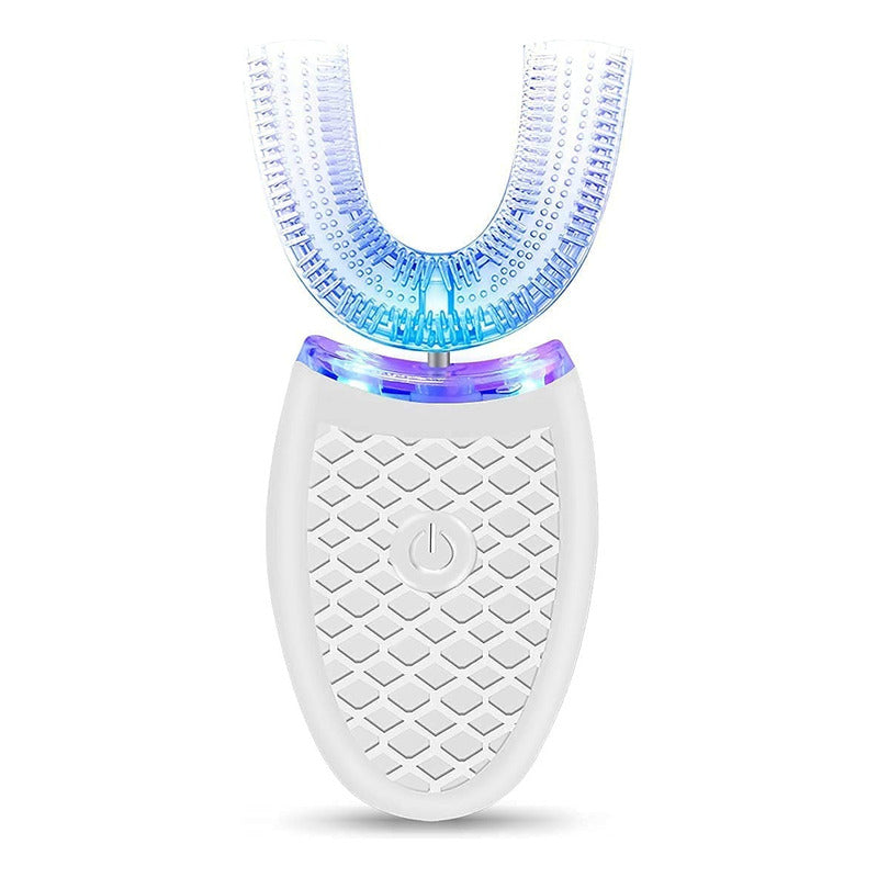 Cepillo De Dientes Ultrasonico Adulto Forma U 360 Grados Blanco